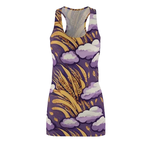 Harvest Moonlight on a Racerback Dress