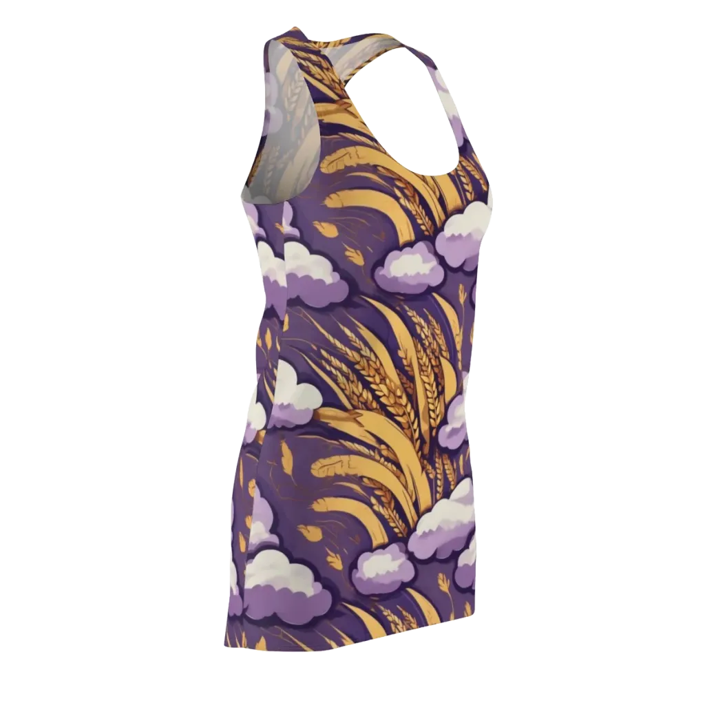 Harvest Moonlight on Racerback Dress — Front Side