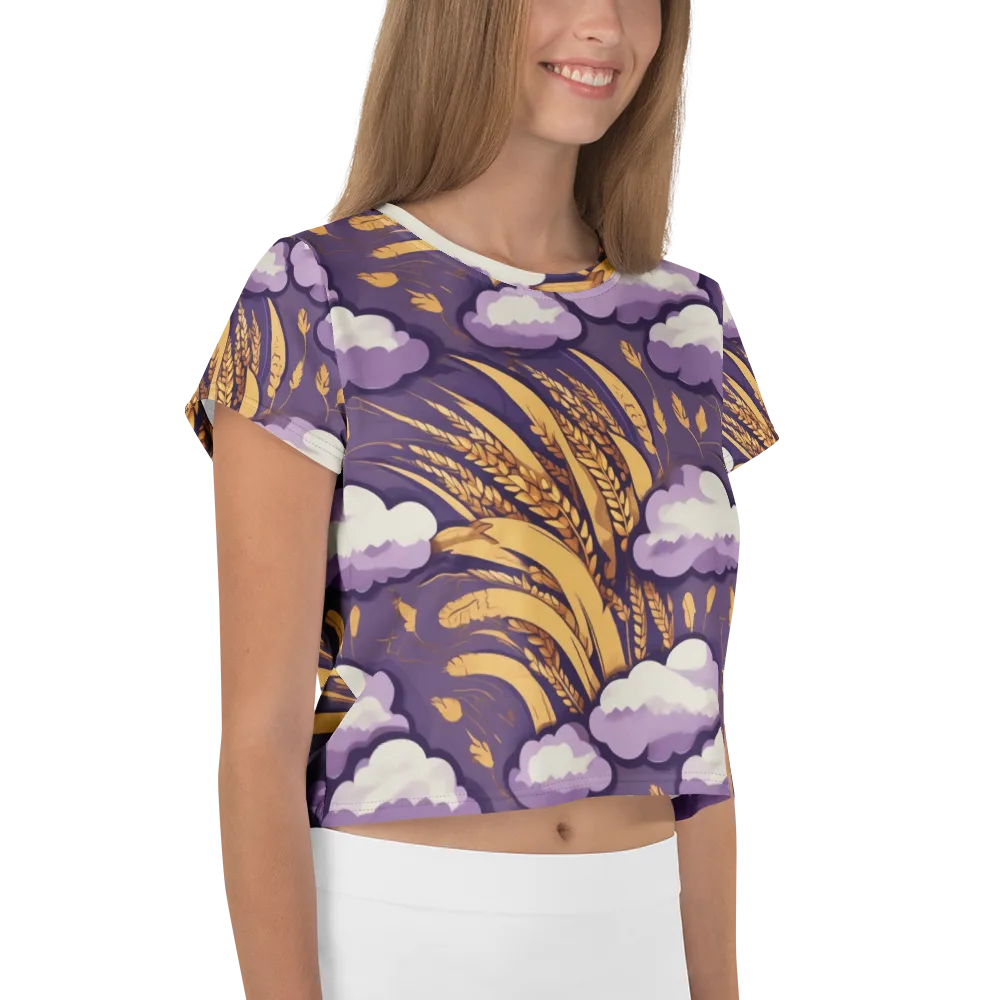 Harvest Moonlight on Crop Tee — Right