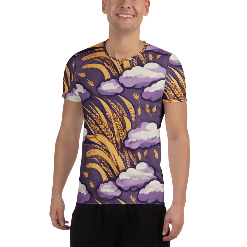 Harvest Moonlight on Men's Athletic T-Shirt — Front