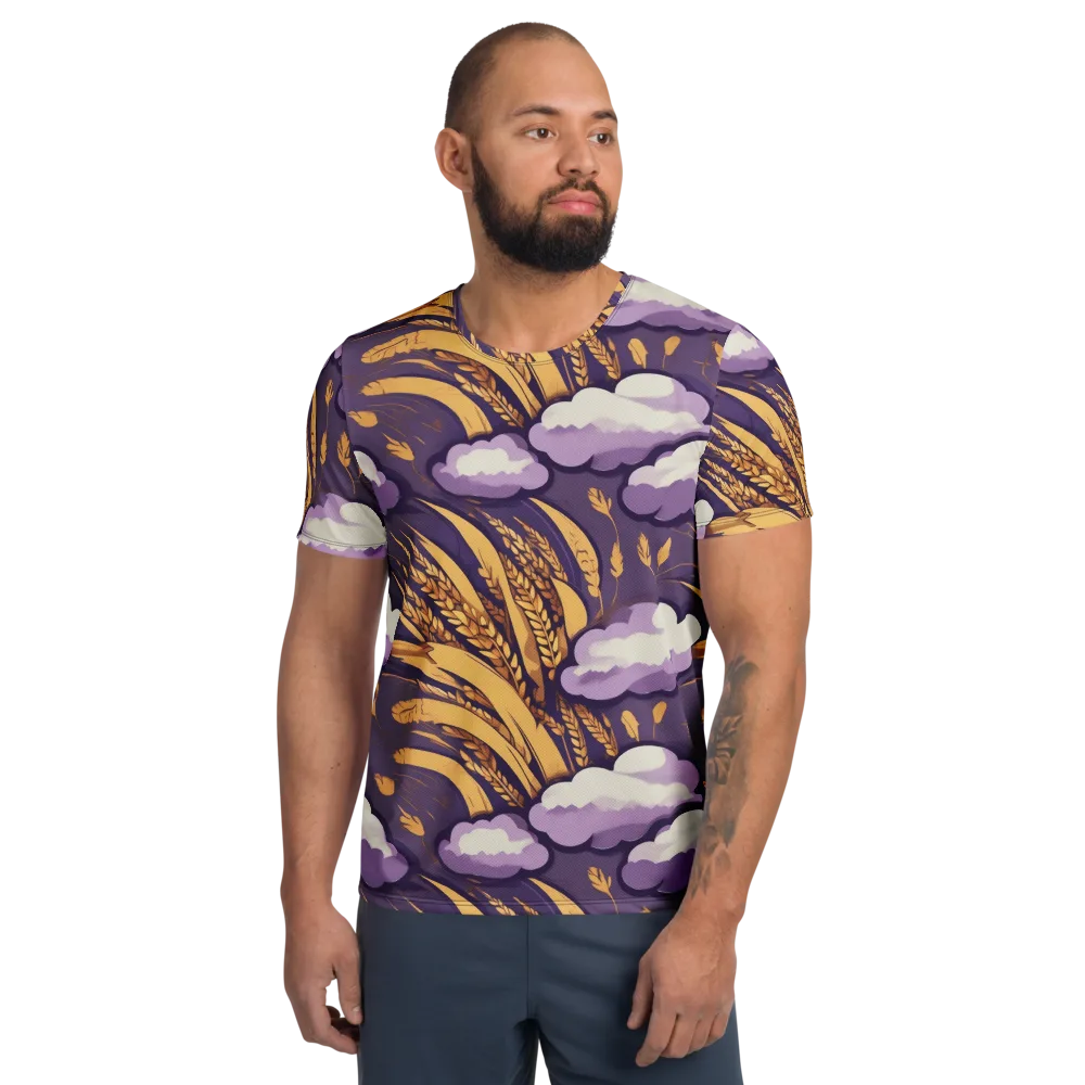 Harvest Moonlight on Men's Athletic T-Shirt — Front