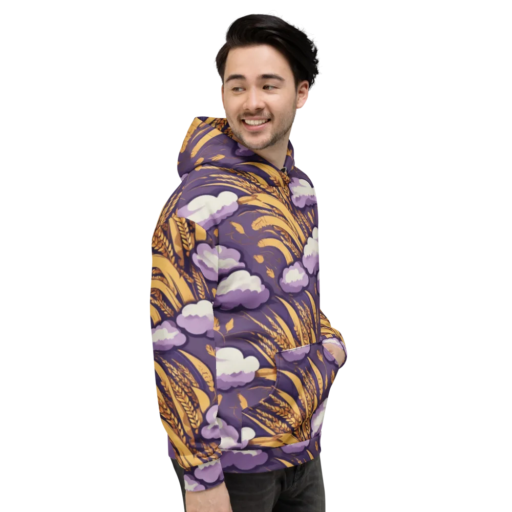 Harvest Moonlight on Hoodie — Right