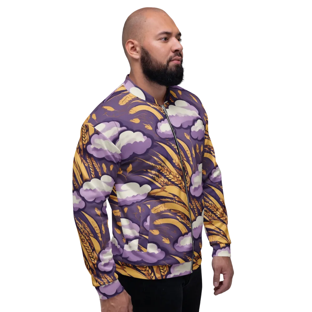 Harvest Moonlight on Bomber Jacket — Right