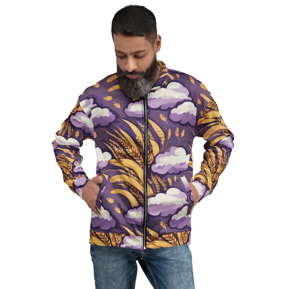 Harvest Moonlight on Bomber Jacket — Front