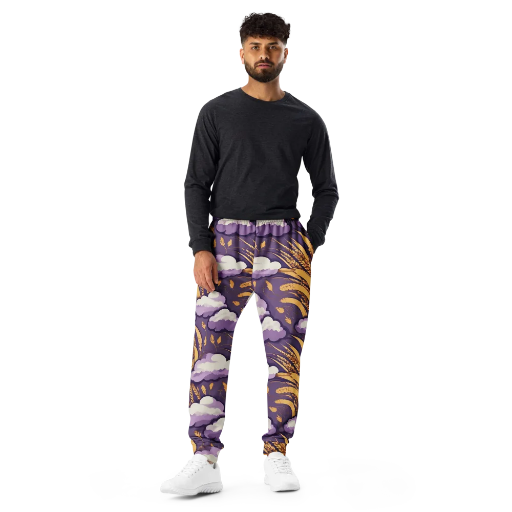 Harvest Moonlight on Men's Joggers — Front