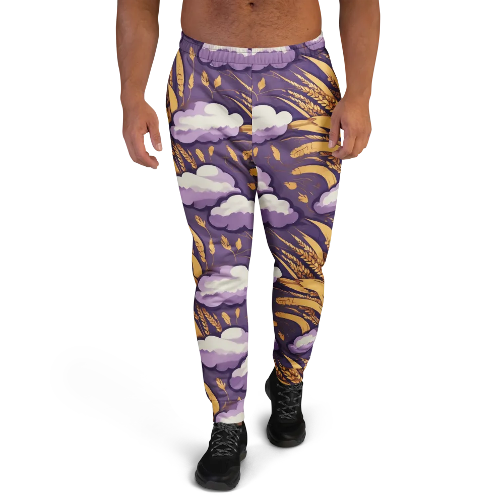 Harvest Moonlight on Men's Joggers — Front