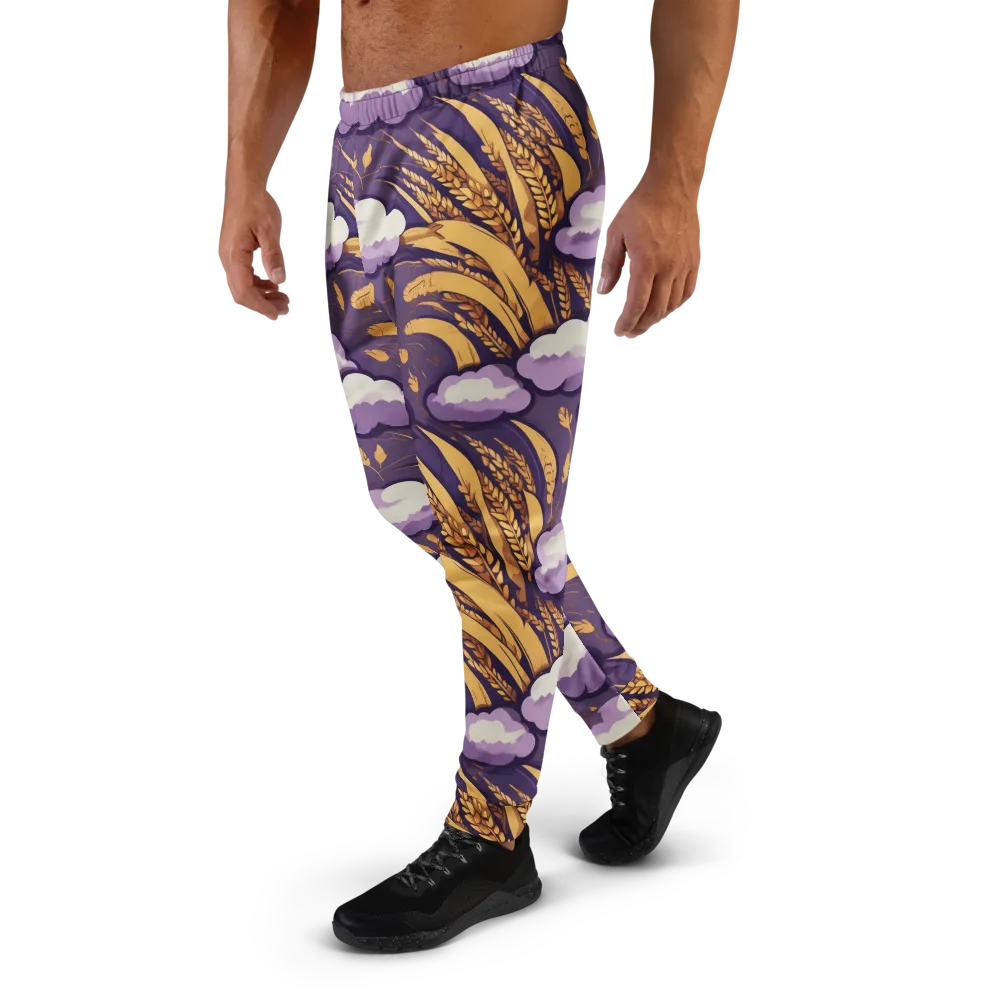 Harvest Moonlight on Men's Joggers — Left