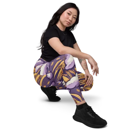 Harvest Moonlight on a Leggings with Pockets