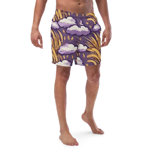 Harvest Moonlight on a Swim Trunks
