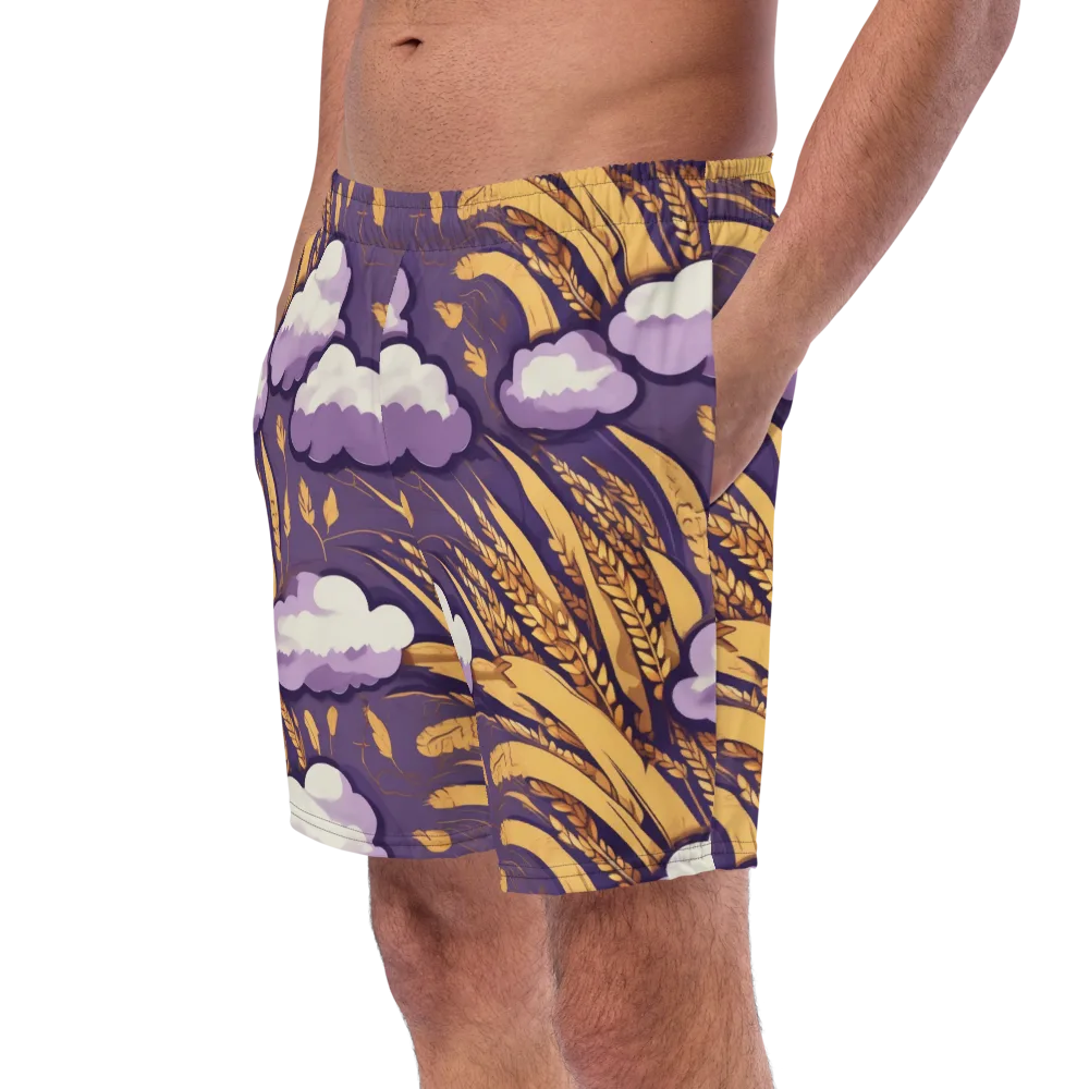 Harvest Moonlight on Swim Trunks — Left Front