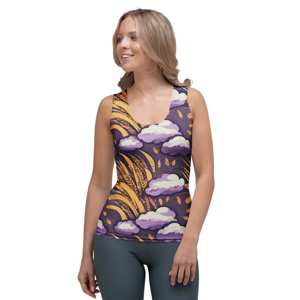 Harvest Moonlight on Women's Tank Top — Front