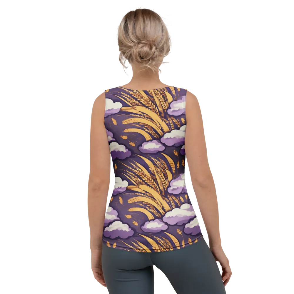 Harvest Moonlight on Women's Tank Top — Back