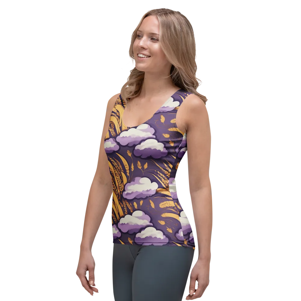 Harvest Moonlight on Women's Tank Top — Left Front