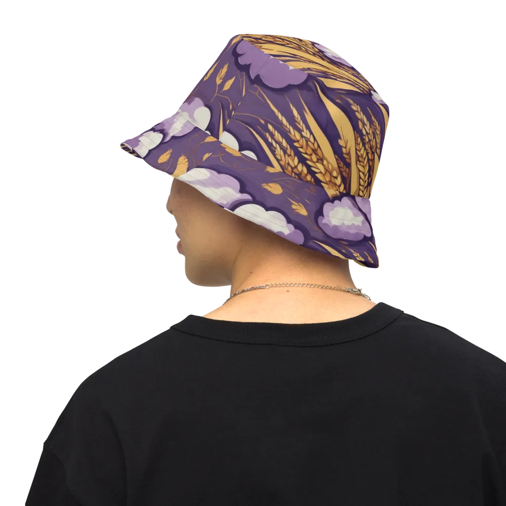 Harvest Moonlight on Reversible Bucket Hat — Back Inside