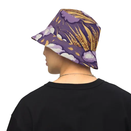 Harvest Moonlight on a Reversible Bucket Hat