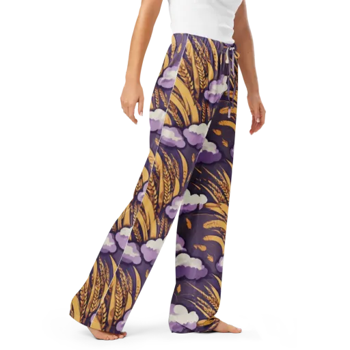 Harvest Moonlight on a Women's Pajama Pants