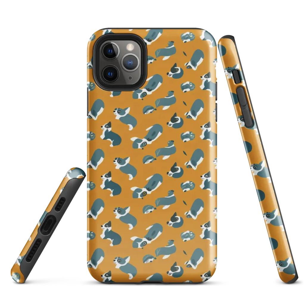 Mustard Prowl on Tough Case for iPhone® — Front