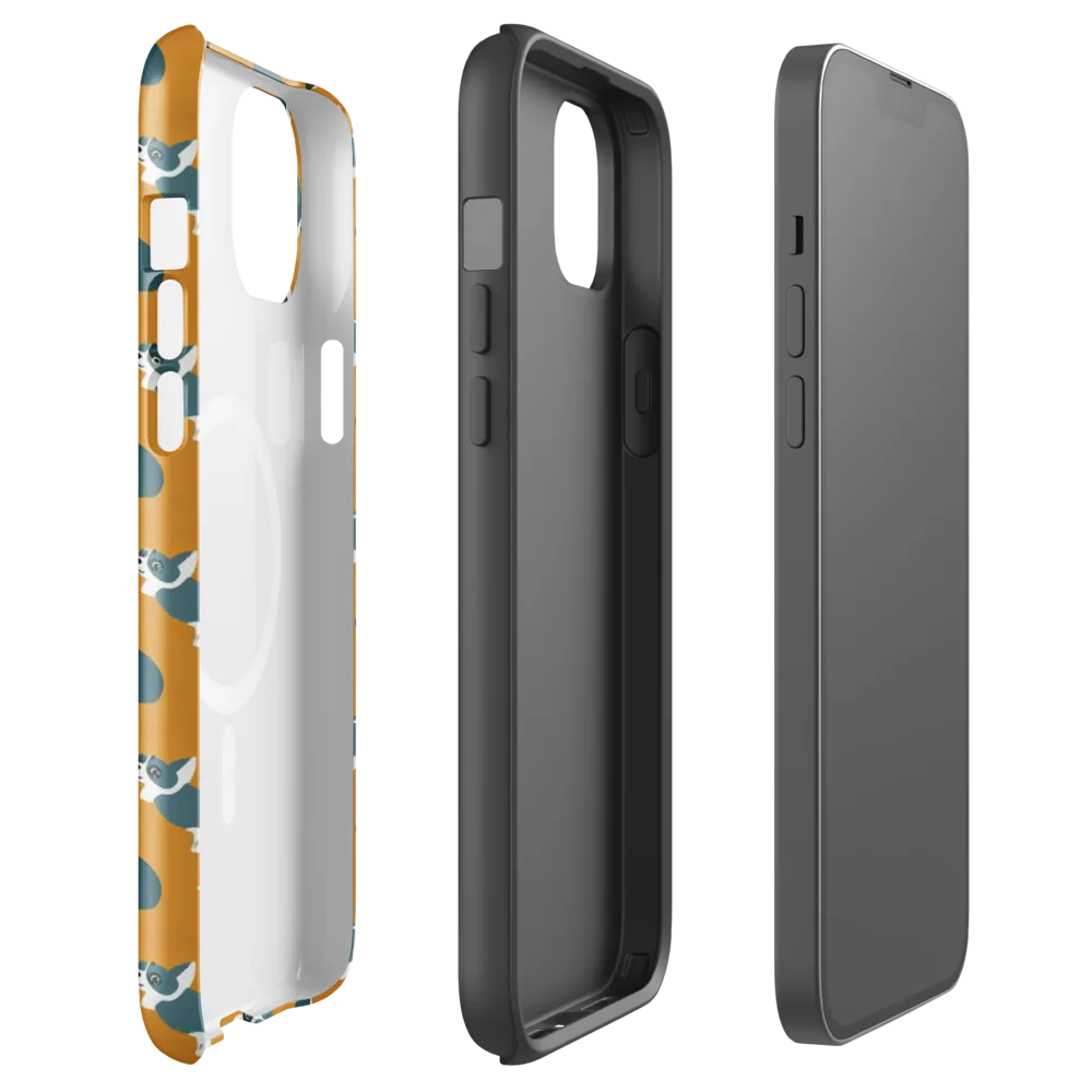 Mustard Prowl on MagSafe Tough Case for iPhone® — Front