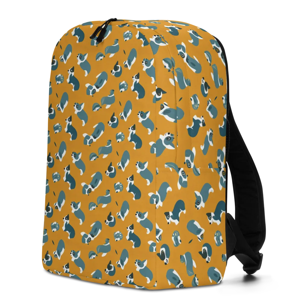 Mustard Prowl on Minimalist Backpack — Left