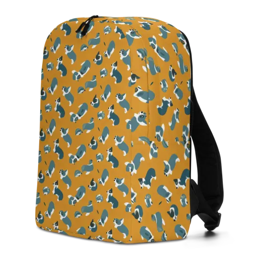 Mustard Prowl on a Minimalist Backpack