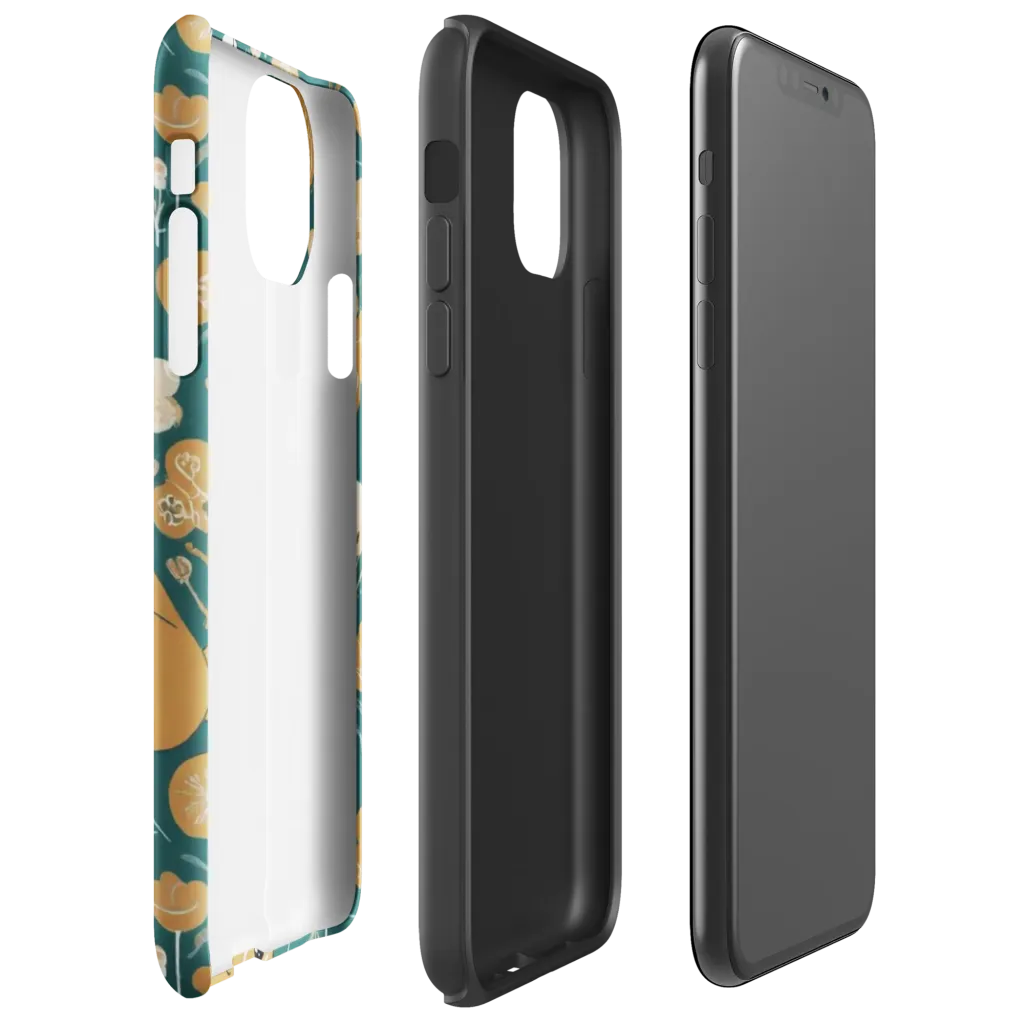 Marigold Corgi on Tough Case for iPhone® — Right