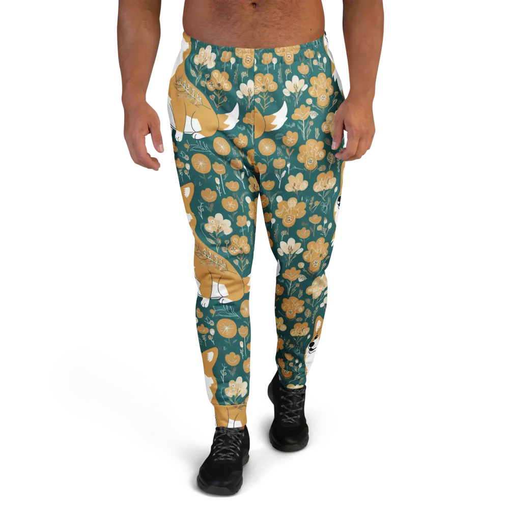 Marigold Corgi on Men's Joggers — Front
