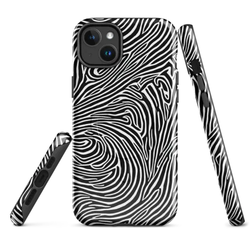 Zebra Current on a MagSafe Tough Case for iPhone®