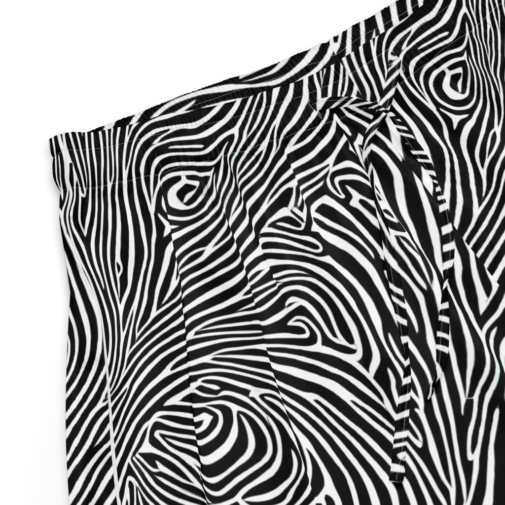 Zebra Current on Women's Pajama Shorts — Product details