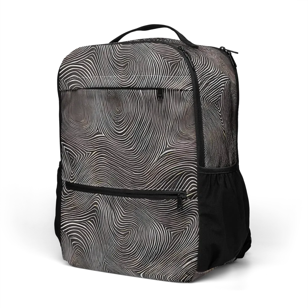Obsidian Grain on Utility Backpack — Left Front