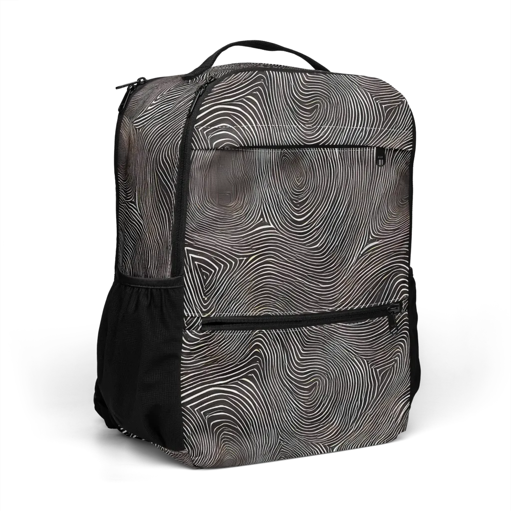 Obsidian Grain on Utility Backpack — Right Front