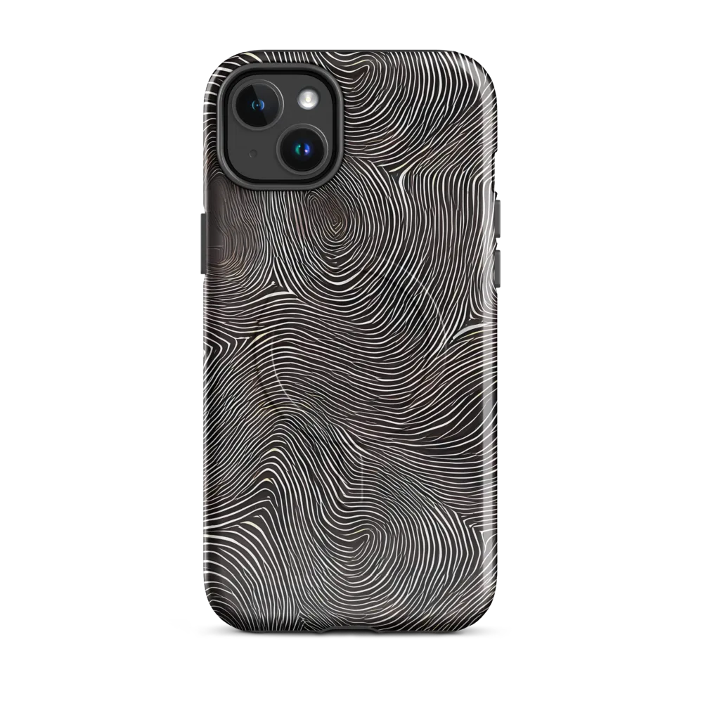 Obsidian Grain on MagSafe Tough Case for iPhone® — Front