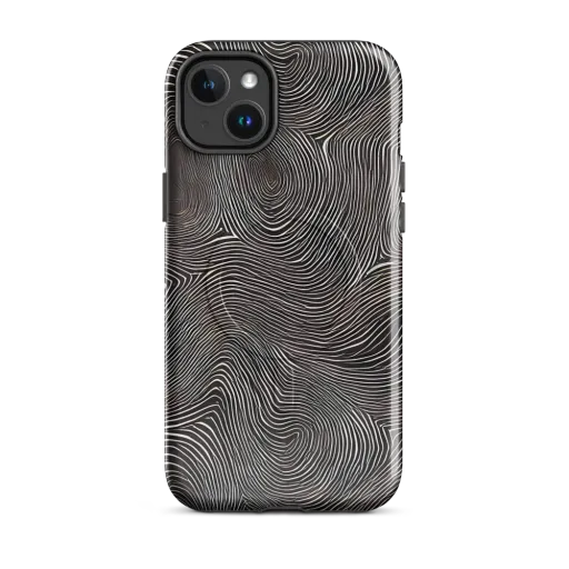 Obsidian Grain on a MagSafe Tough Case for iPhone®