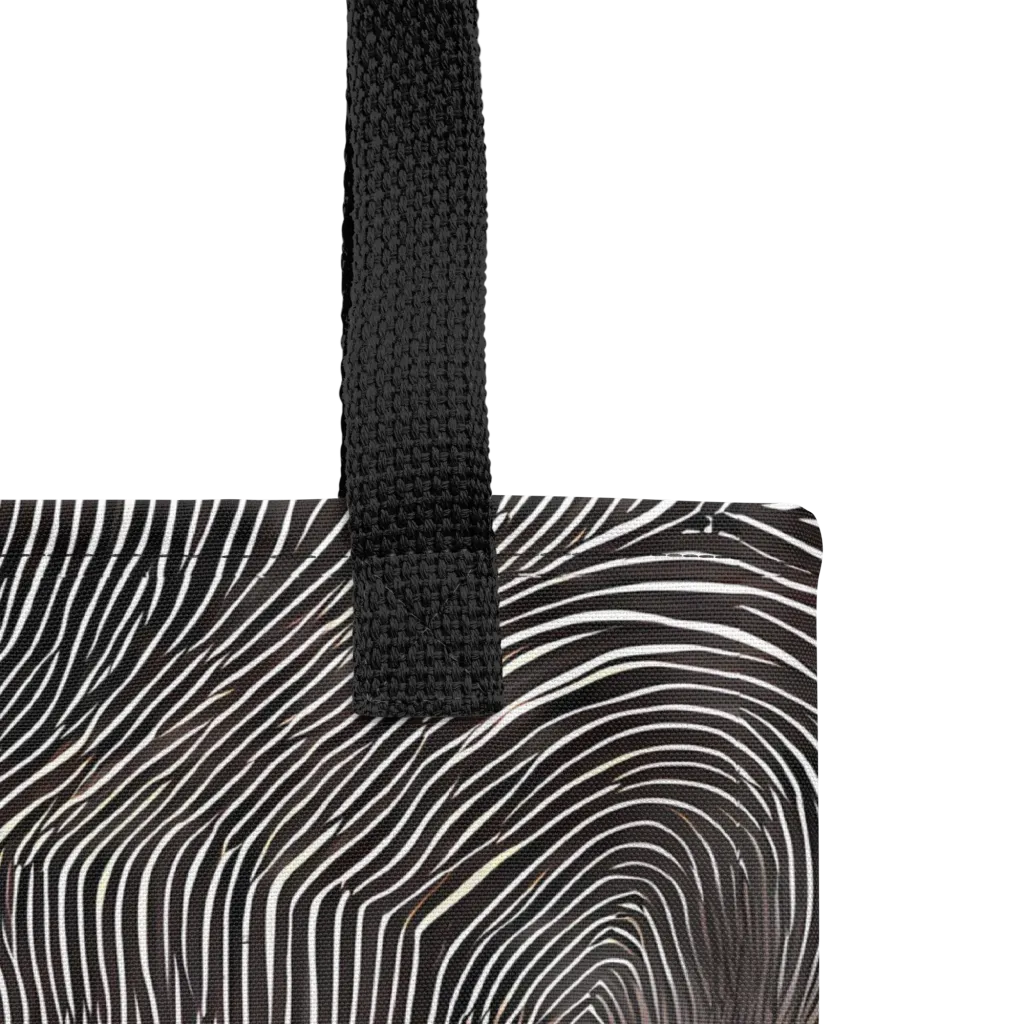 Obsidian Grain on Tote Bag — Product details