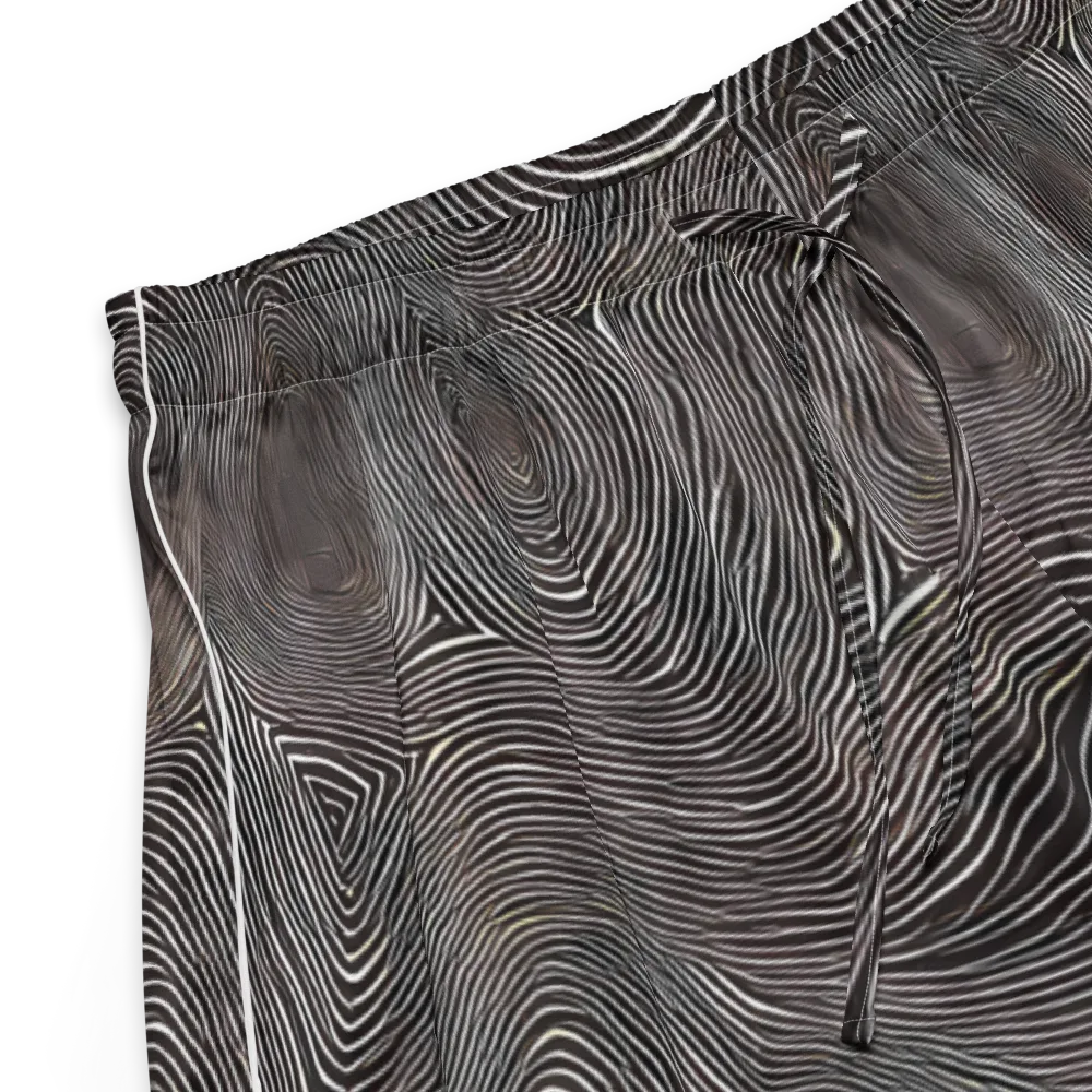 Obsidian Grain on Women's Pajama Shorts — Product details