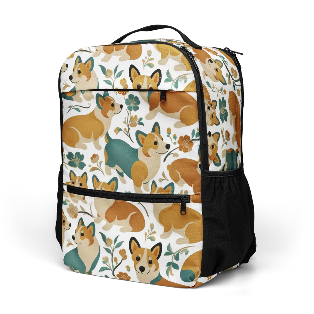 Butterscotch Burrow on Utility Backpack — Left Front