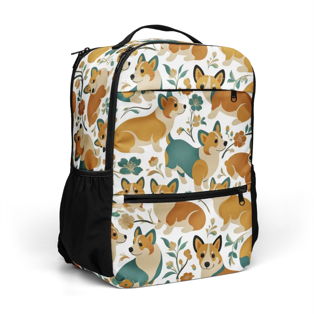 Butterscotch Burrow on Utility Backpack — Right Front