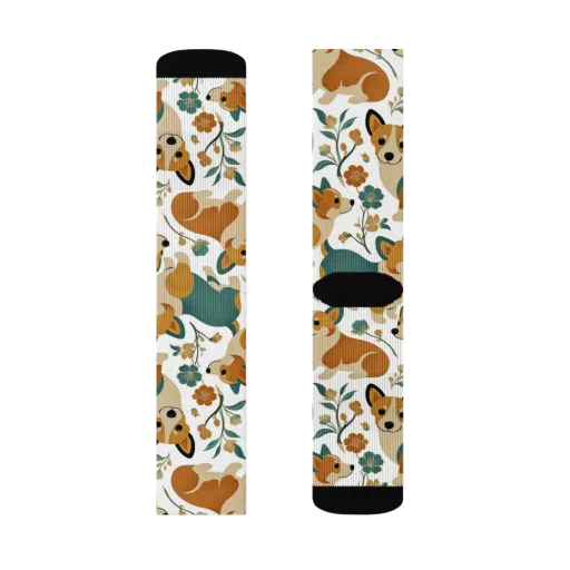 Butterscotch Burrow on a Socks