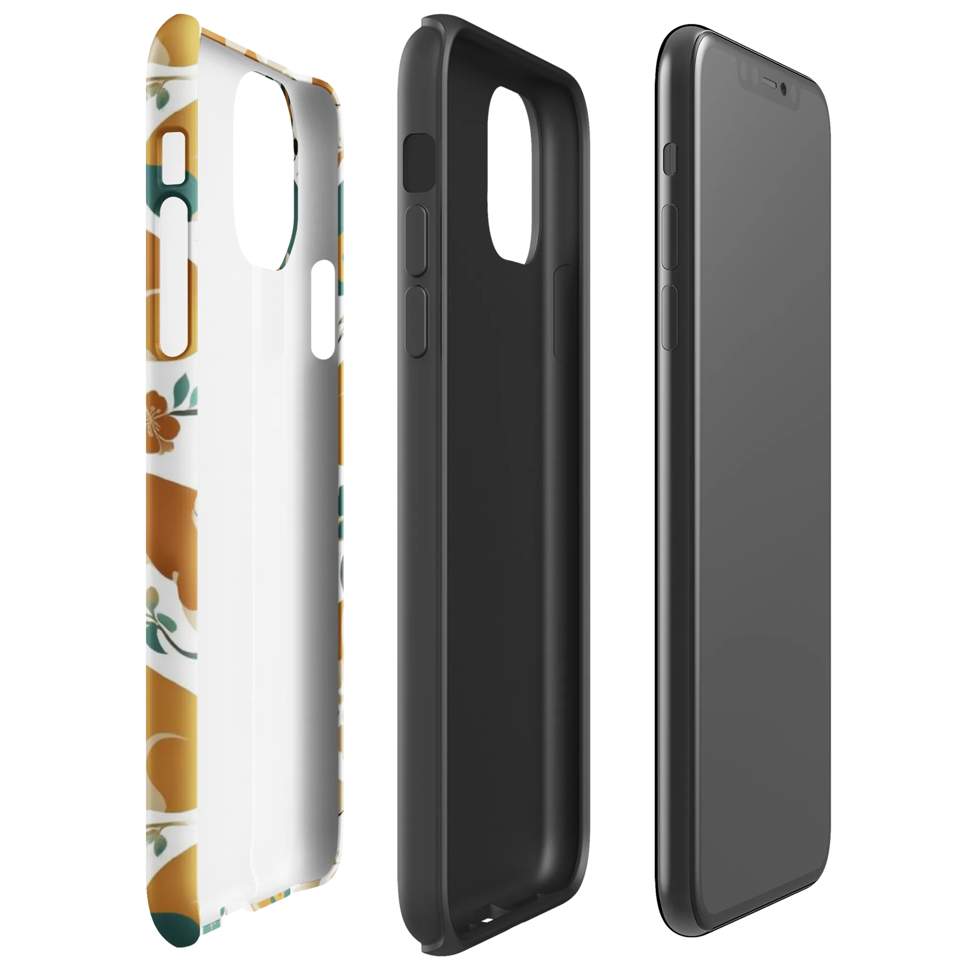 Butterscotch Burrow on Tough Case for iPhone® — Right
