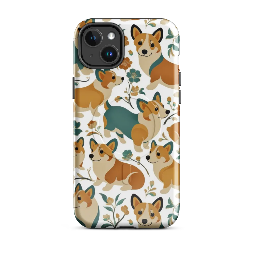 Butterscotch Burrow on MagSafe Tough Case for iPhone® — Front