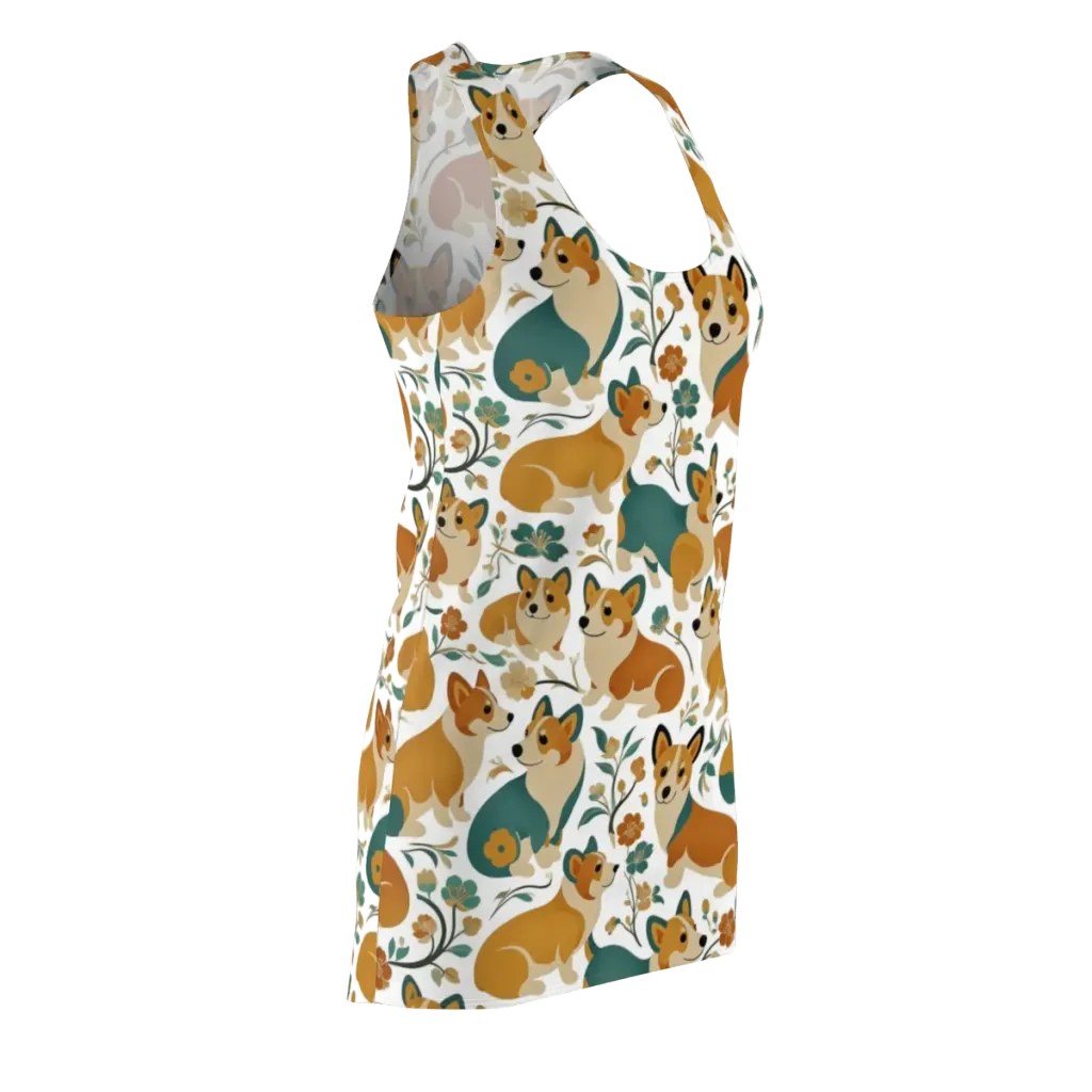 Butterscotch Burrow on Racerback Dress — Front Side