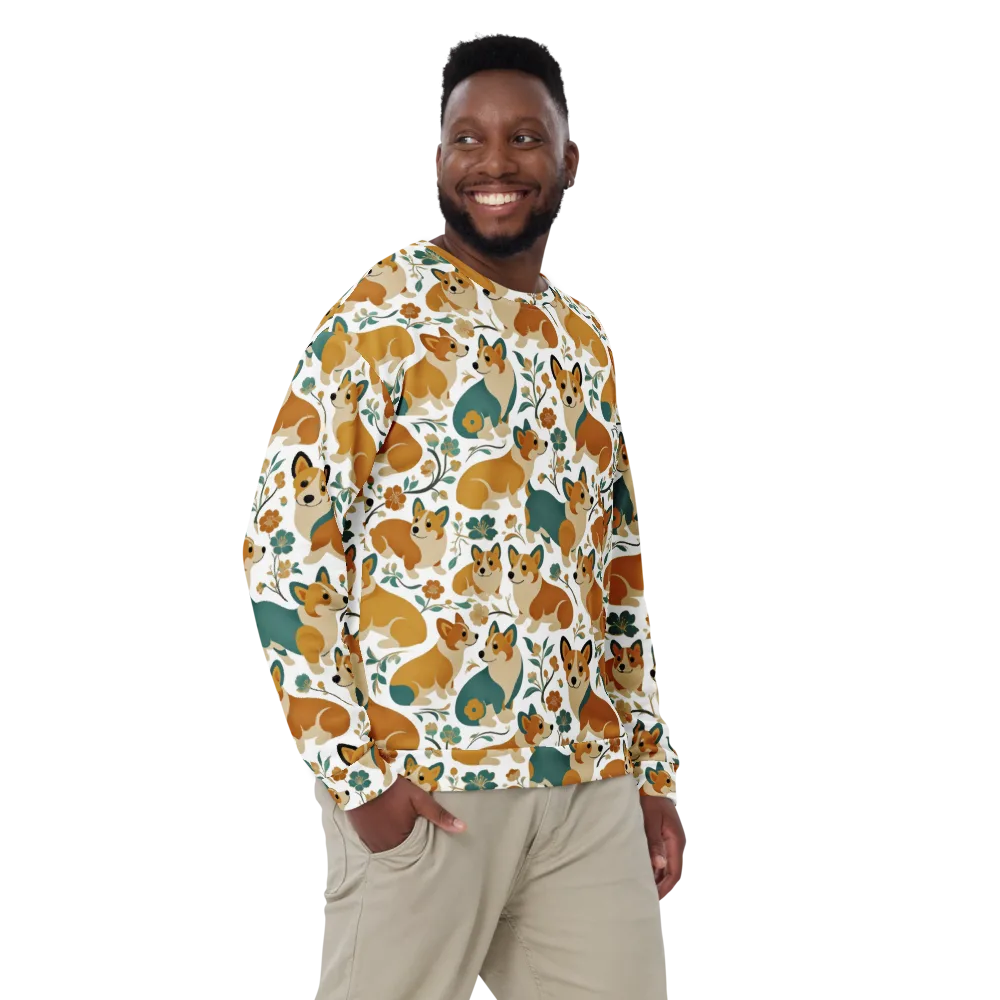 Butterscotch Burrow on Sweatshirt — Front