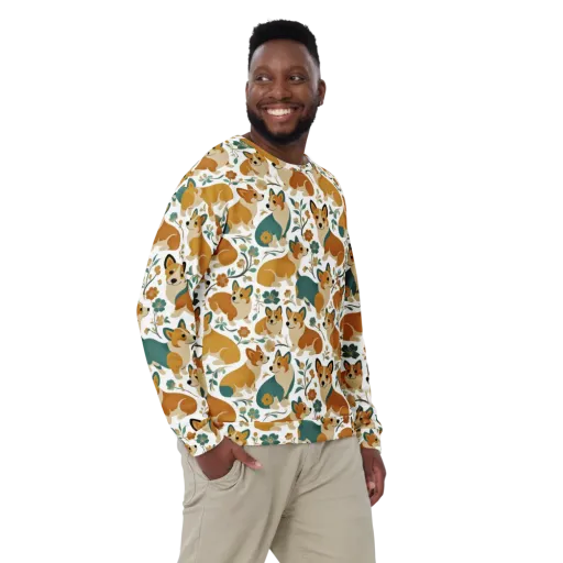 Butterscotch Burrow on a Sweatshirt