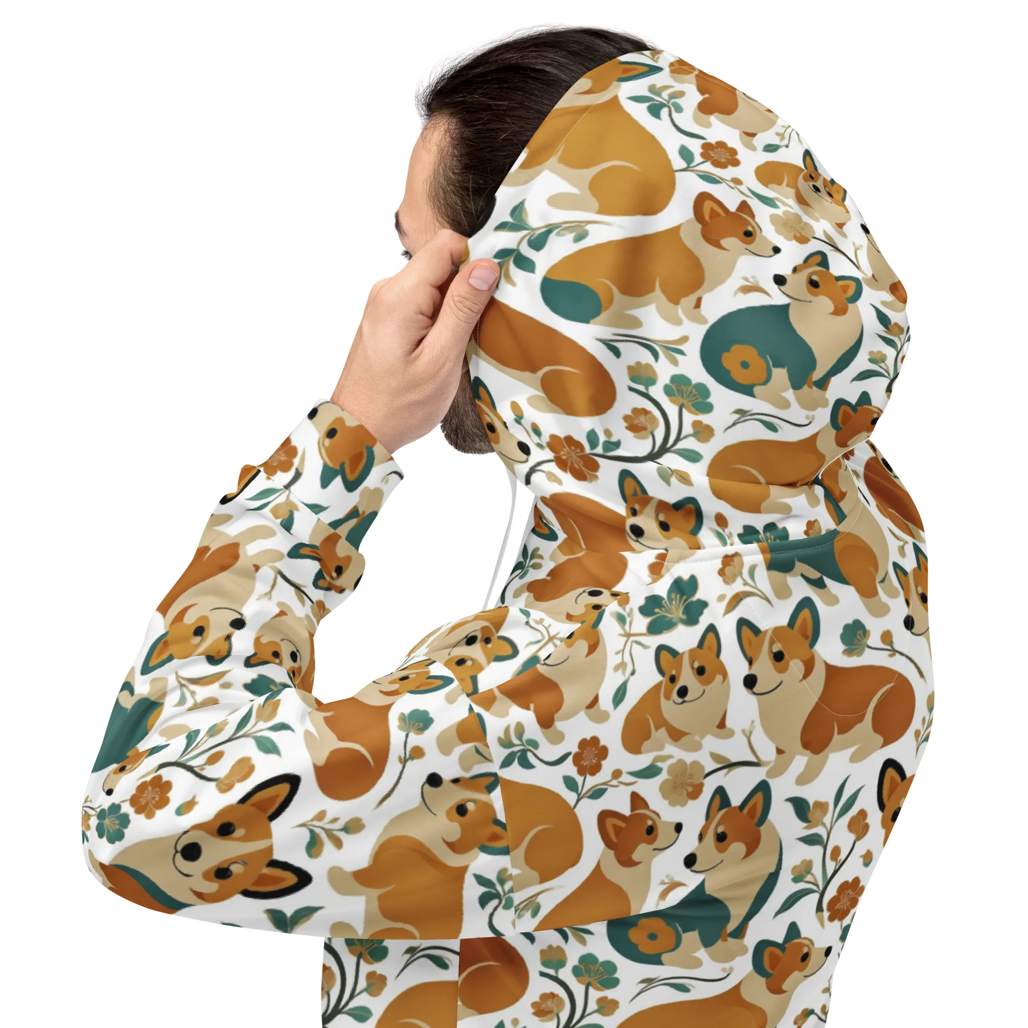 Butterscotch Burrow on Hoodie — Back