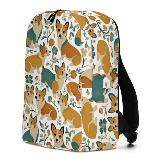 Butterscotch Burrow on a Minimalist Backpack