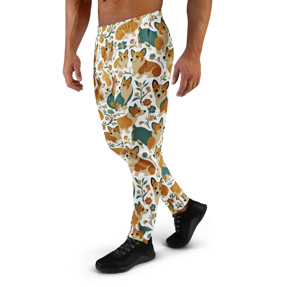 Butterscotch Burrow on Men's Joggers — Left