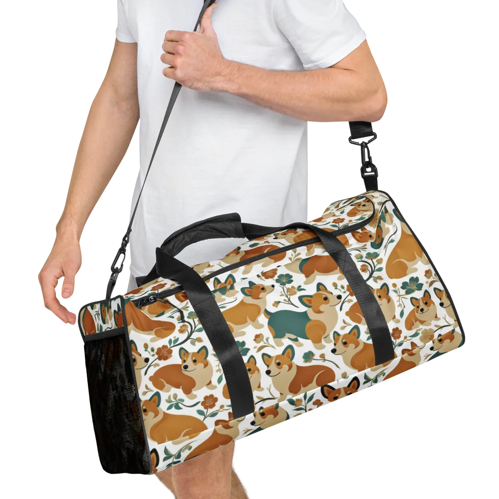 Butterscotch Burrow on Duffle Bag — Right Front