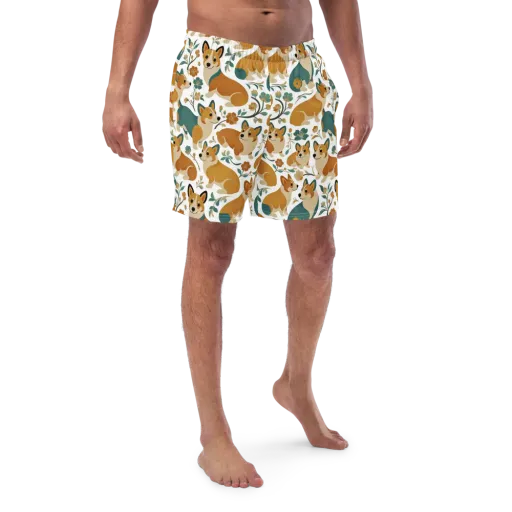Butterscotch Burrow on a Swim Trunks