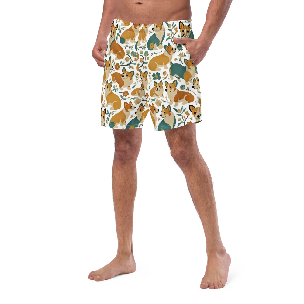 Butterscotch Burrow on Swim Trunks — Left Front