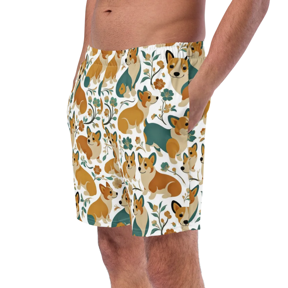 Butterscotch Burrow on Swim Trunks — Left Front