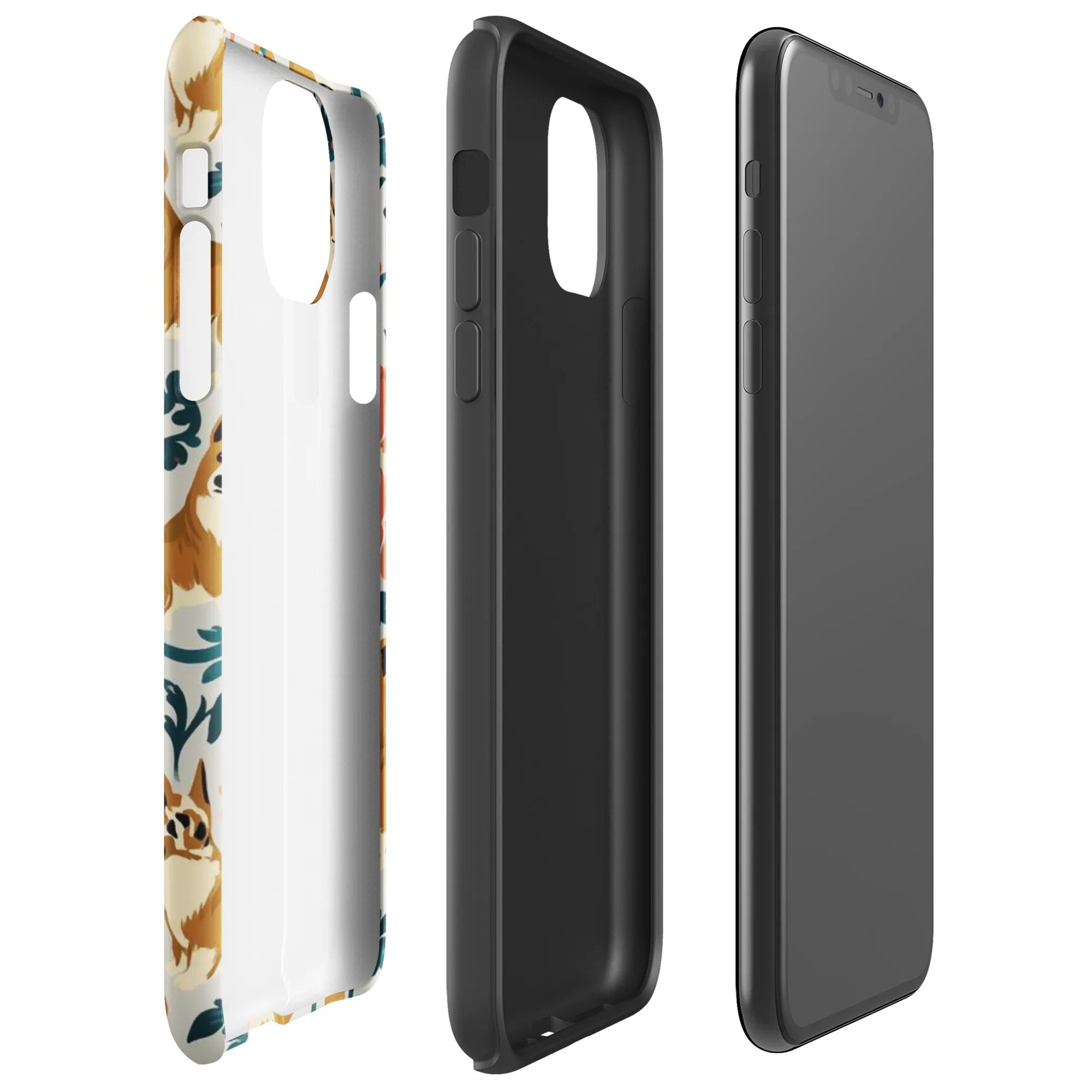 Garden Companions on Tough Case for iPhone® — Right